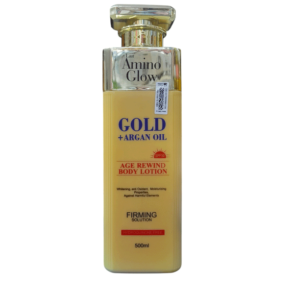 Amino Glow Gold + Argan Oil Age Rewind Body Lotion