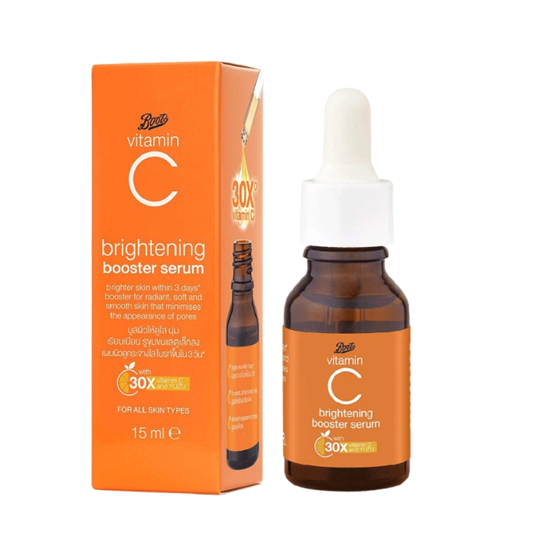 Boots Vitamin C Brightening Booster Serum 15ml