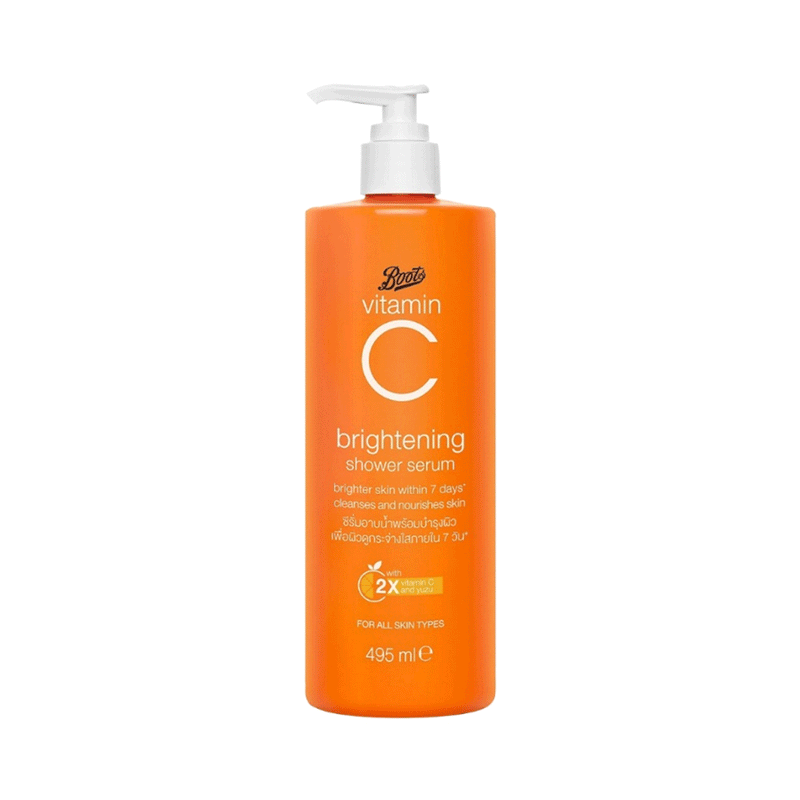 Boots Vitamin C Brightening Shower Serum 495ml