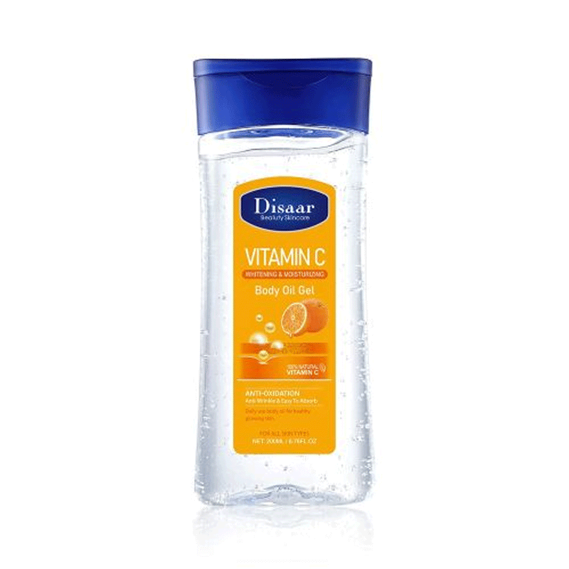 Disaar Vitamin C Whitening & Moisturizing Body Oil Gel