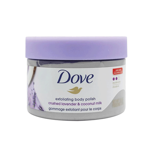 Dove Exfoliating Body Polish Crushed Lavender & Coconut Milk