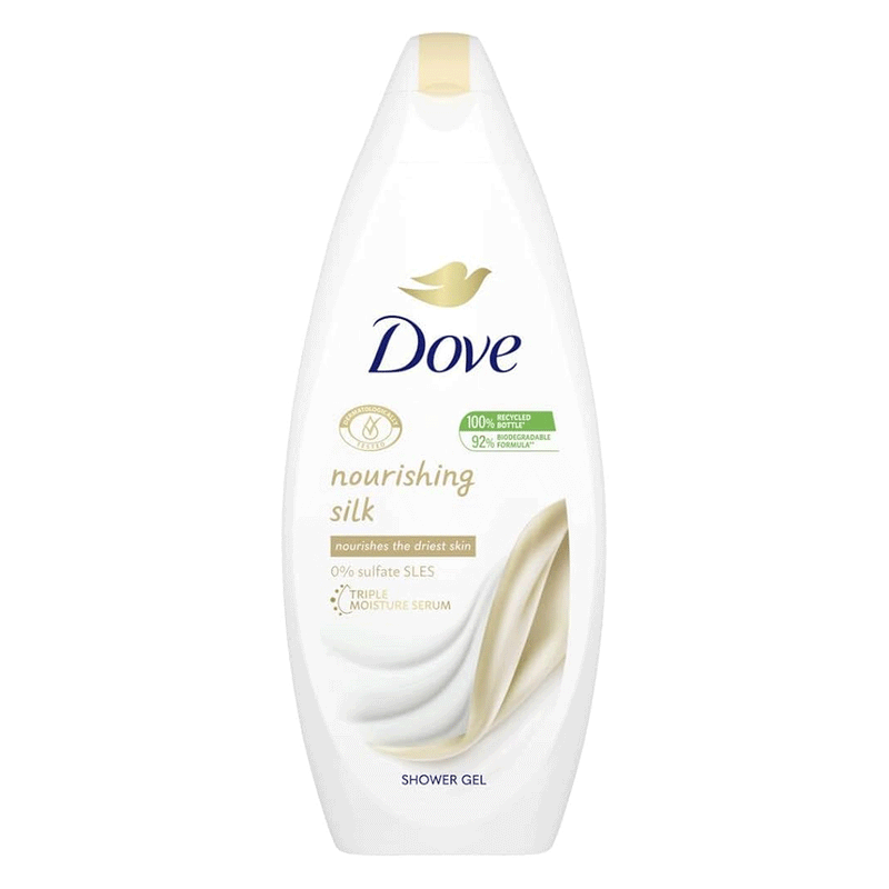 Dove Nourishing Silk Shower Gel