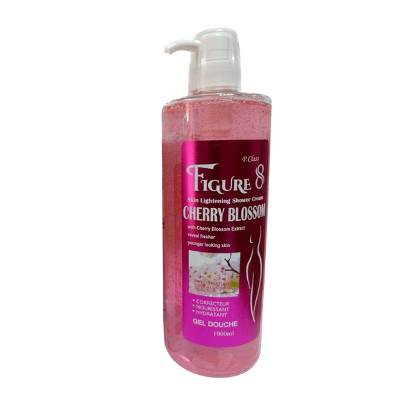 FIGURE 8 SKIN LIGHTENING CHERRY BLOSSOM SHOWER CREAM 