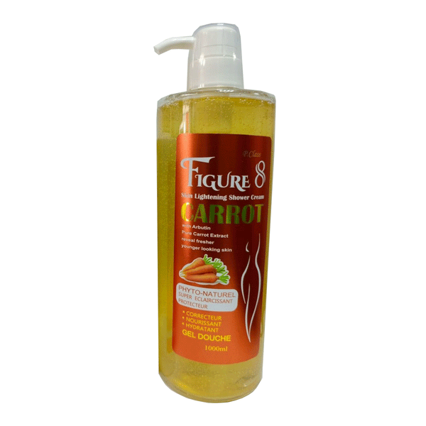 FIGURE 8 SKIN LIGHTENING SHOWER CREAM CARROT WITH ARBUTIN 