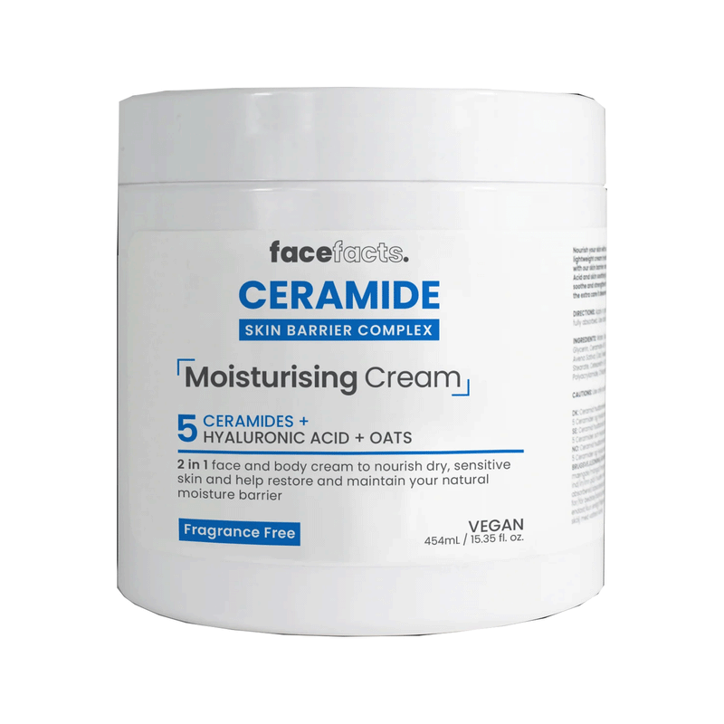 Facefacts ceramide Moisturising Cream 454ml