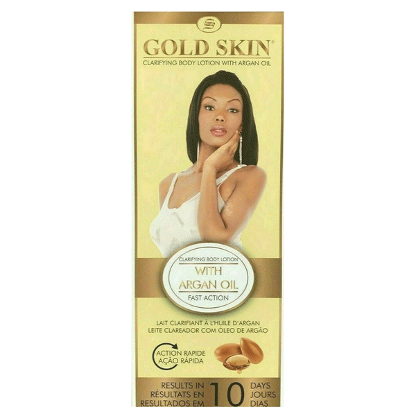 Gold Skin Claryifying Body Lotion with Argan Oil