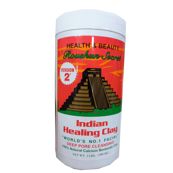 Roushun Secret Indian Healing Clay, 2Lbs