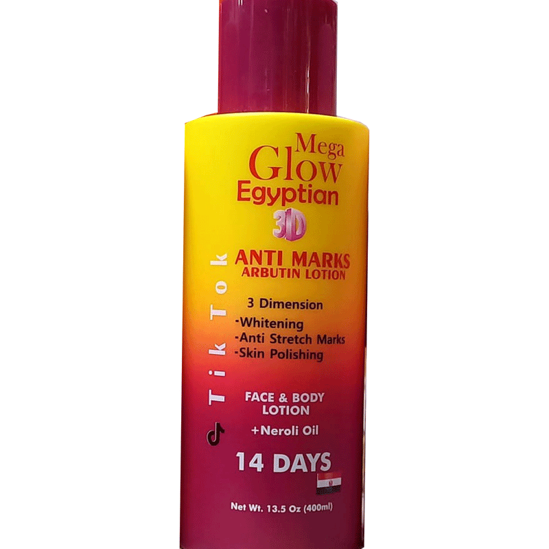 Mega Glow Egyptian 3D Anti-Marks Arbutin Lotion