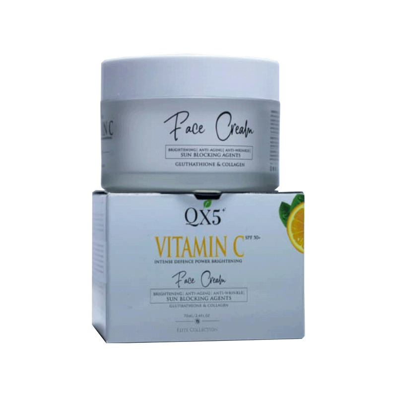 QX5+ Vitamin C Brightening & Anti-Aging Face Cream 70ml