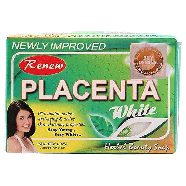 Renew Placenta White Soap For Body 135G