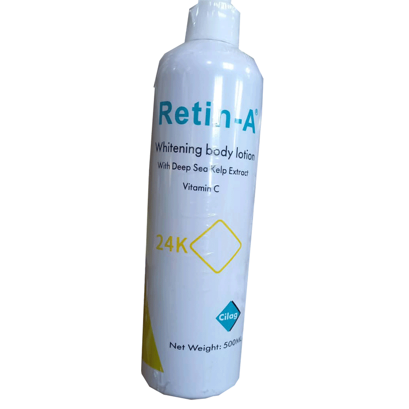 Retin-A 24k Whitening Body Lotion with Deep Sea Kelp Extract &amp; Vitamin C