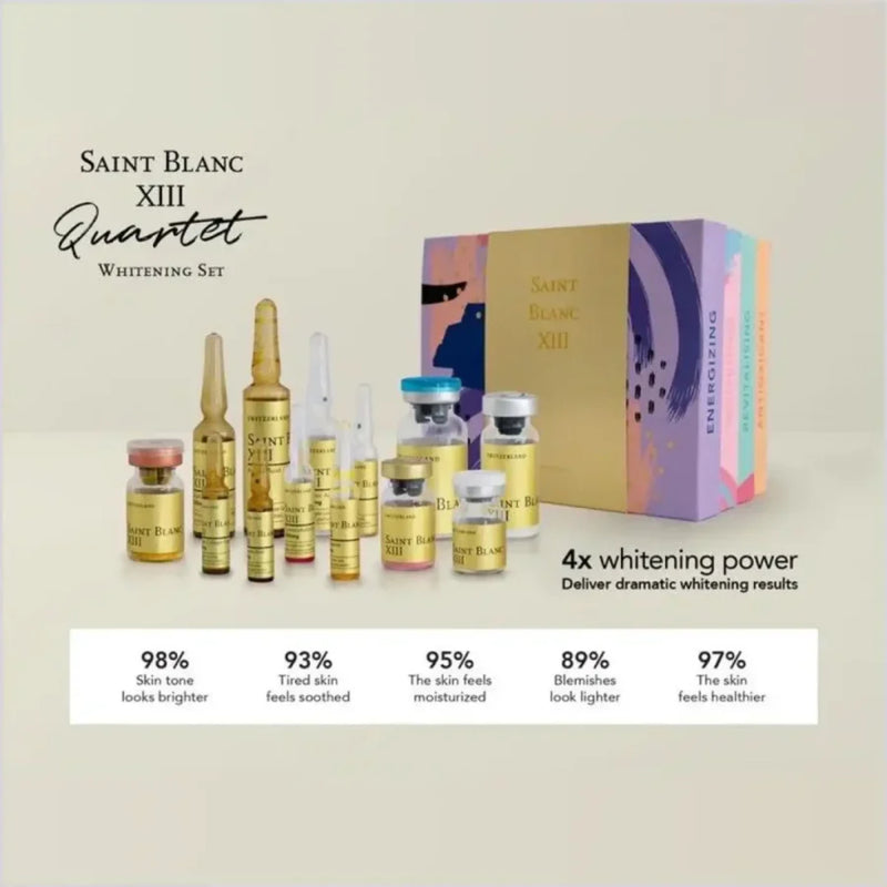 SAINT BLANC XIII WHITENING INFUSION QUARTET SET