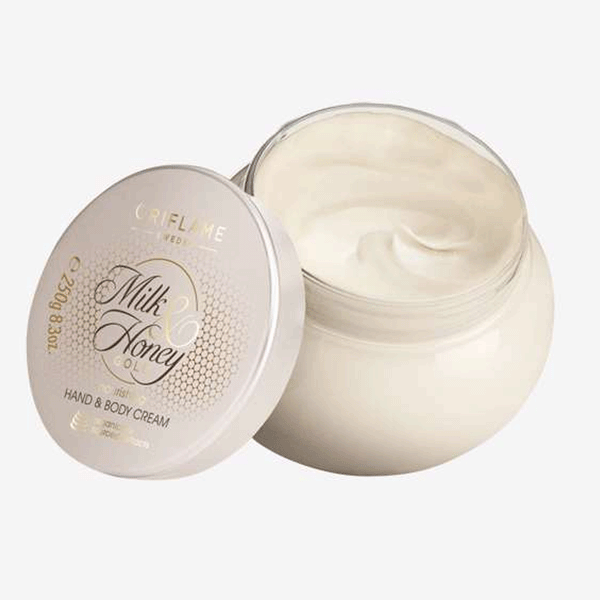 Oriflame Milk & Honey Gold nourishing Hand & Body Cream