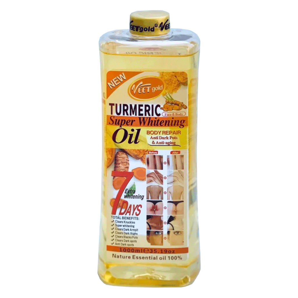 Veet Gold Tumeric Super Whitening Oil