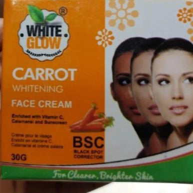 White Glow Carrot Whitening Face Cream 30g