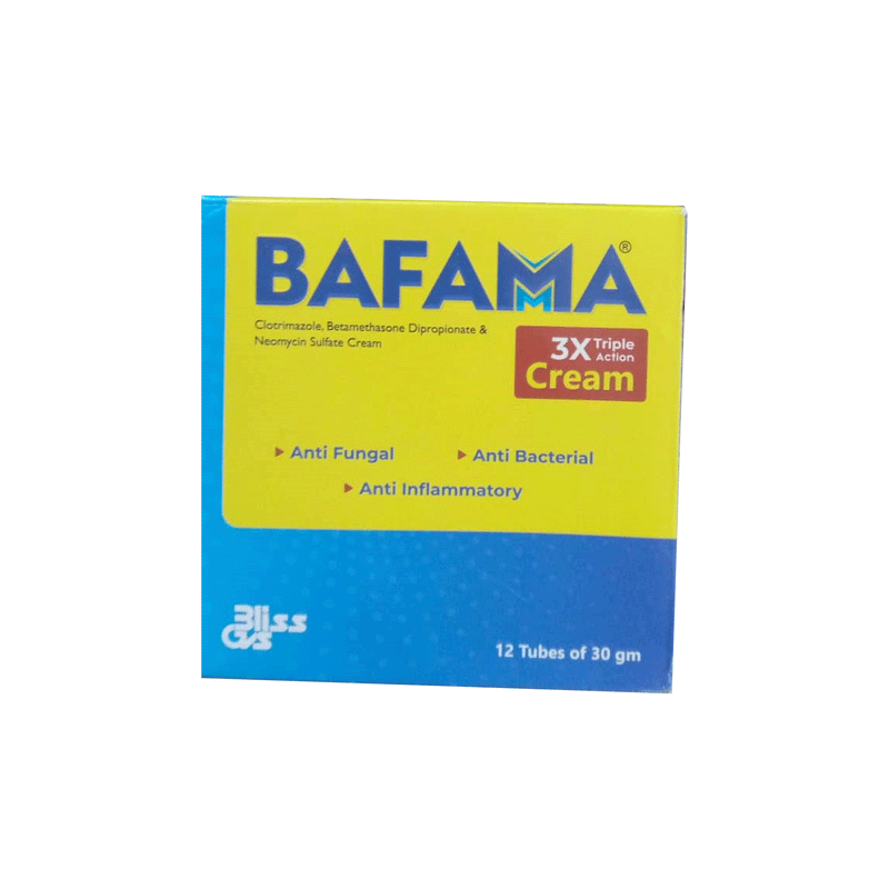 Bafama 3x Triple Action Tube Cream 