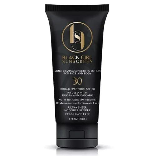 Black Girl Moisturizing Sunscreen Lotion For Face And Body – Spf 30 – 89ml