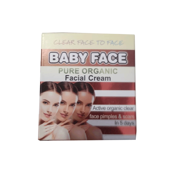 Clear Face To Face Baby Face Pure Organic Facial Cream