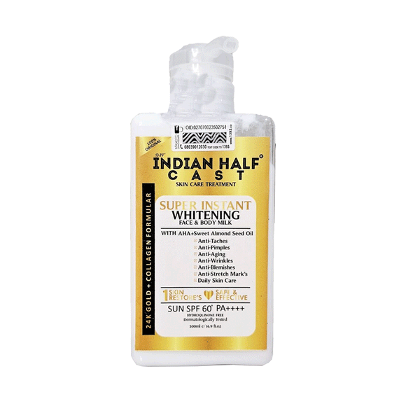 Indian Half Cast Super Instant Whitening Body Milk