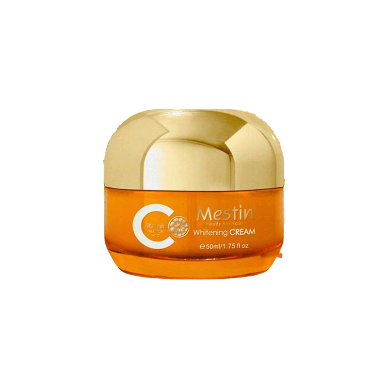 Mestin Vitamin C and Hyaluronic Acid Skin Lightening Cream, 50ml/1.7