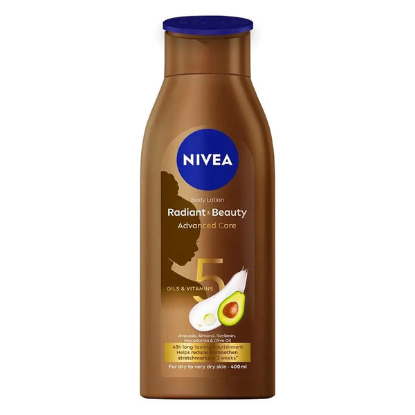 NIVEA RADIANT & BEAUTY ADVANCED CARE LOTION 400ML