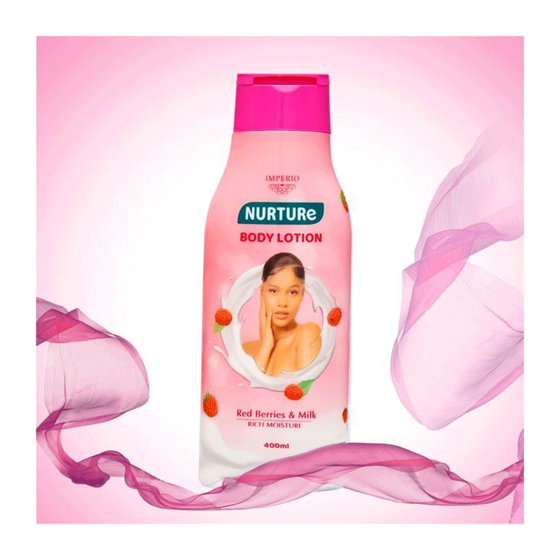 NURTURE BODY LOTION RED BERRIES