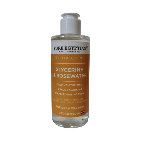 Pure Egyptian Glycerin & Rosewater Toner 200ml