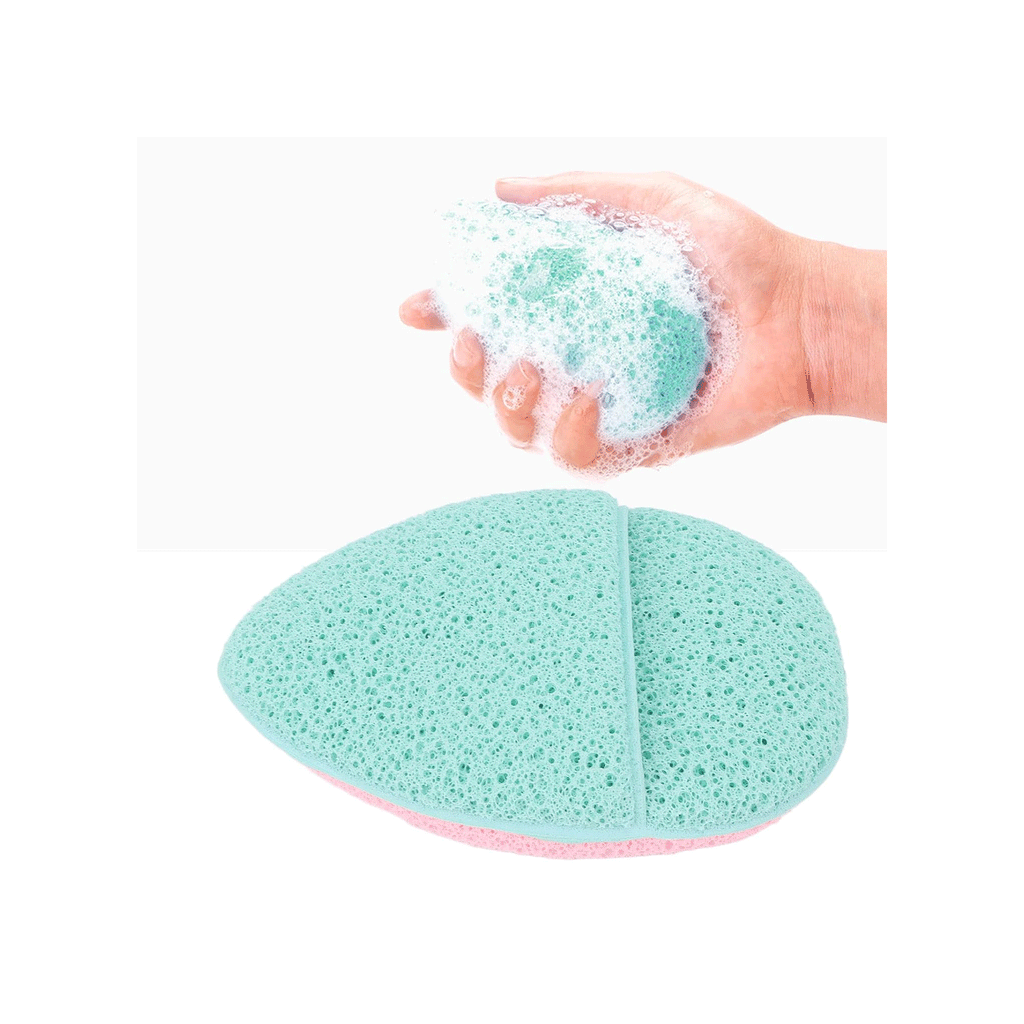 Makeup Cleaning Puff , Wash Face Sponge, Beauty Cleaning Face Women 