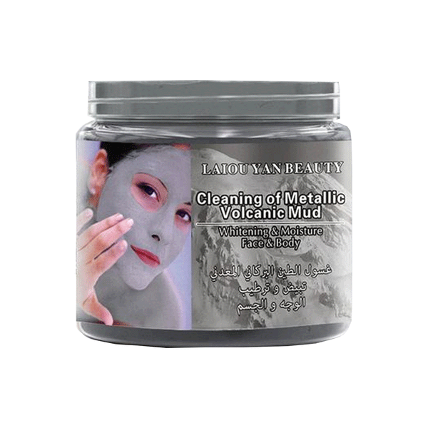 Laiou Yan Beauty Cleaning Of Metallic Volcanic Mud Face Mask