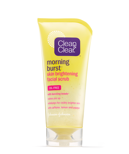 Clean and Clear morning Burst skin brightening scrub