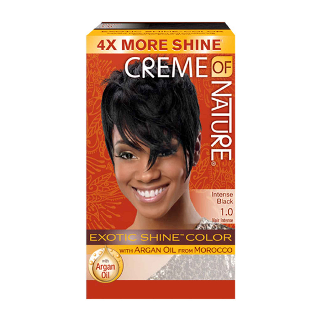 EXOTIC SHINE™ COLOR WITH ARGAN OIL FROM MOROCCO- 1.0 INTENSE BLACK