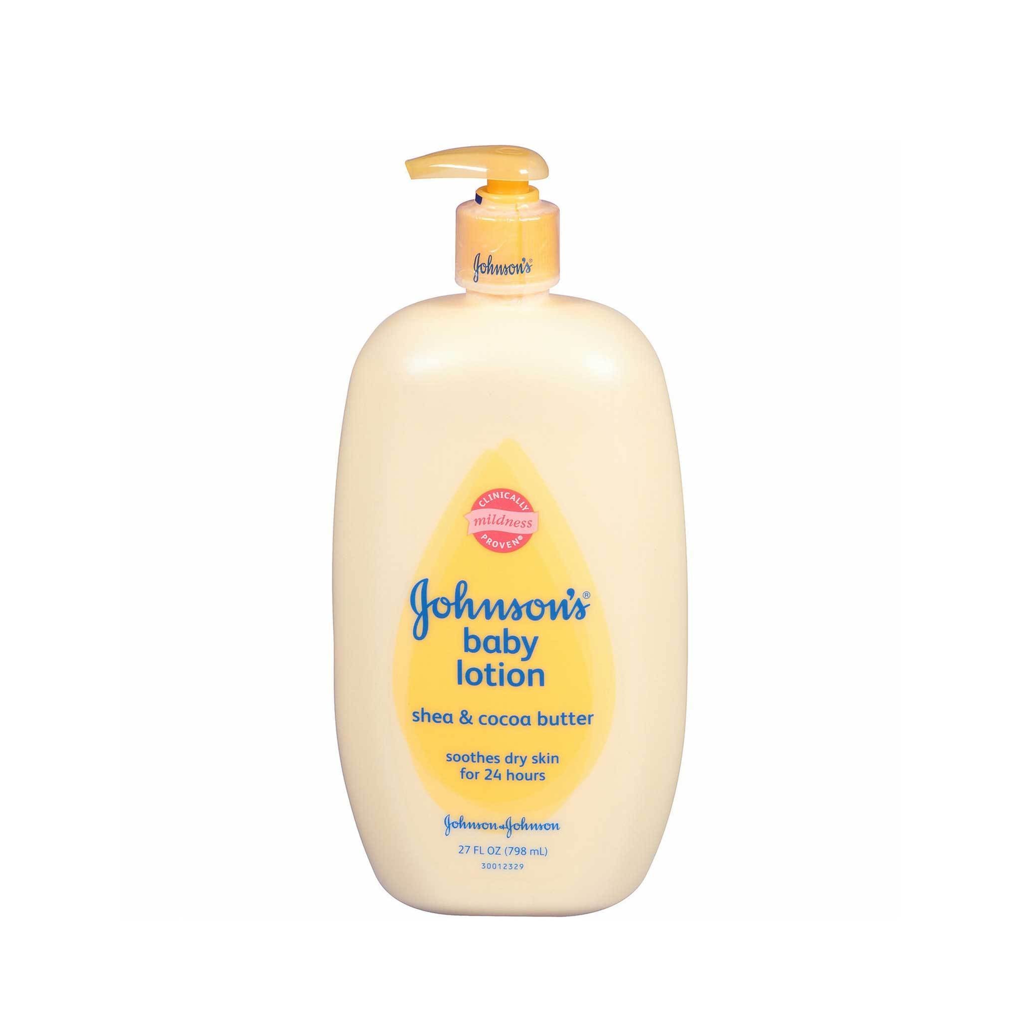 Harga johnson's baby lotion store shea and cocoa butter