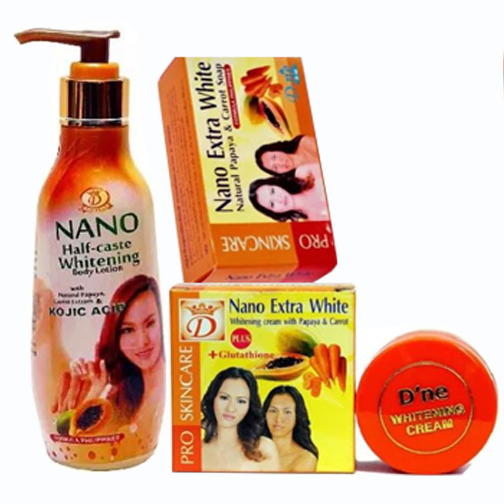 Nano Bar ( Soap, Lotion And face  cream ) 3-pc Set