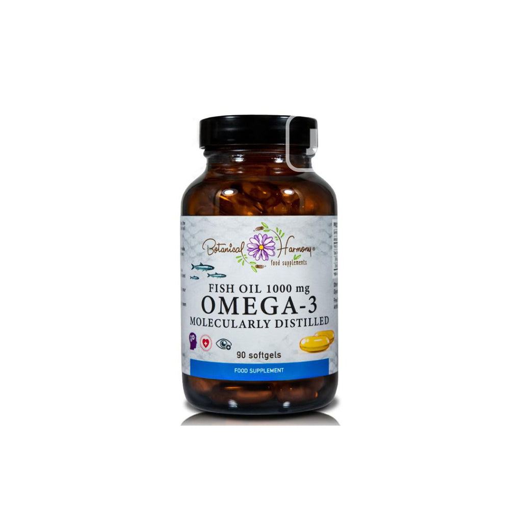 Botanical Harmony Fish Oil 1000 Mg Omega 3 - 90 Softgels