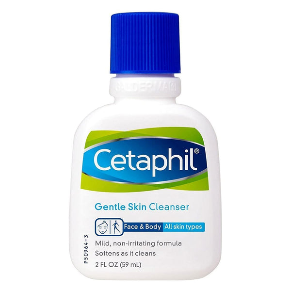 Cetaphil Gentle Skin Cleanser Liquid Travel Size 2 oz