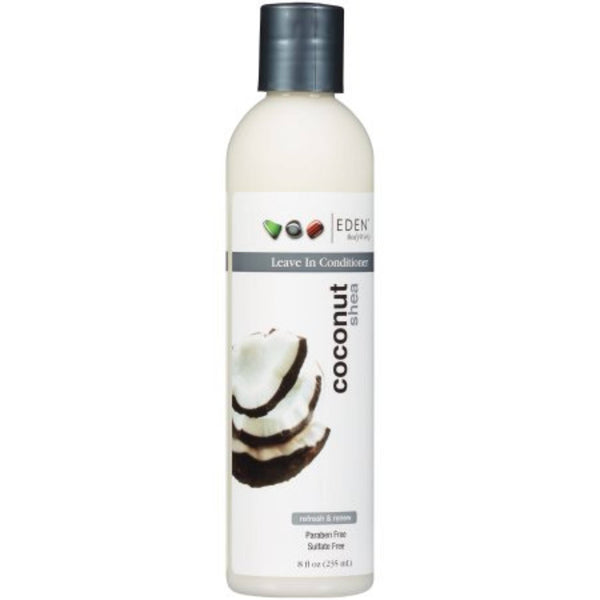 EDEN BODYWORKS COCONUT SHEA ALL NATURAL LEAVE-IN CONDITIONER 8 FL OZ