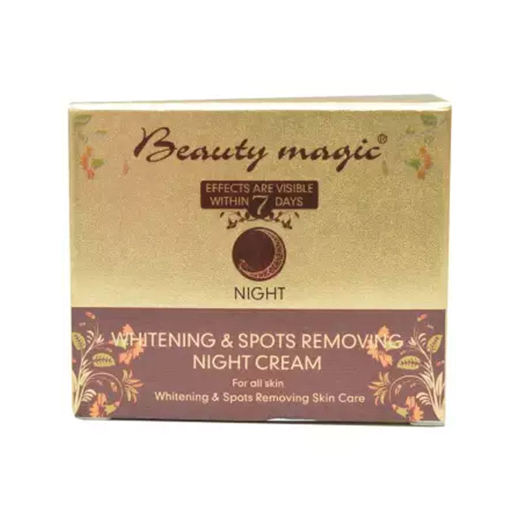 Beauty Magic Whitening Spots Removal Night Cream Coccibeauty