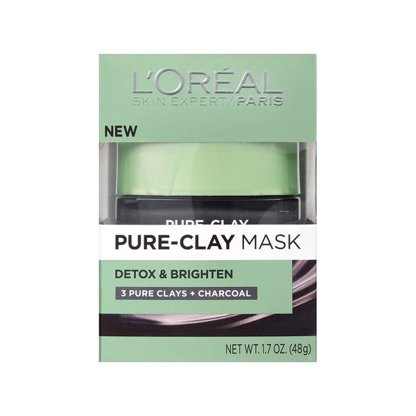 L'Oreal Pure clay Face Mask Detox & Brighten 1.7oz