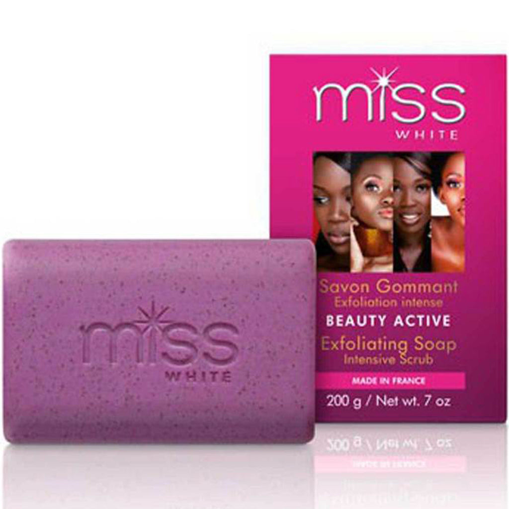 Miss White Exfoliating soap. 7oz